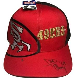 San Francisco 49ers Eastport Snapback Hat signed